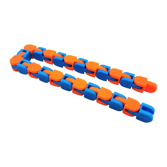 Bicycle Chain Track Decompression Toy - Fidget Stress Relief for Kids with Autism and ADHD