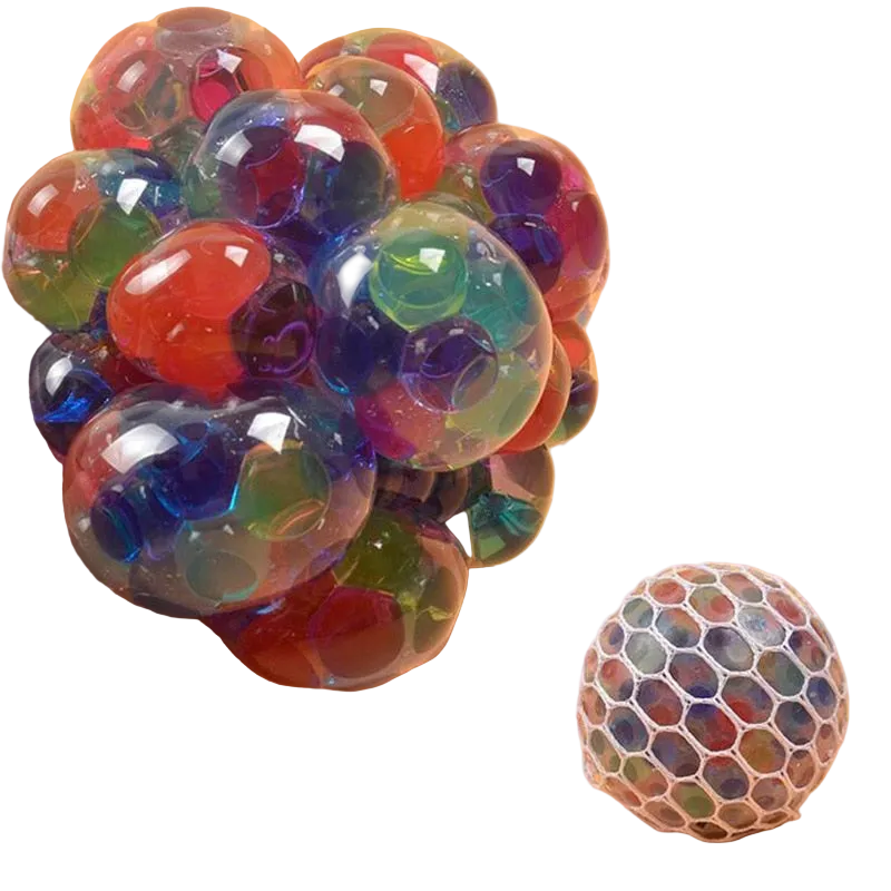 Colorful Grape Ball Antistress Toys - Squishy Squeeze Relief