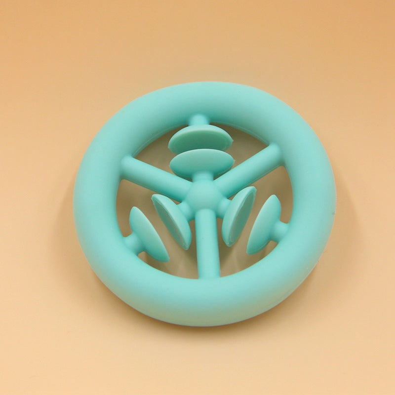 Squeezing Grip Ring Rehabilitation Training Decompression Suction Cup Toy - Silicone Grip