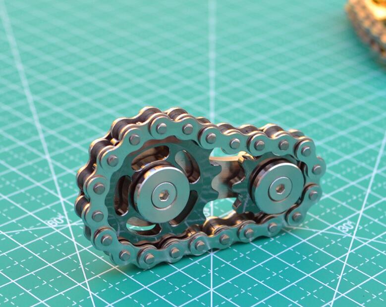 Fingertip Toys Gyro Sprocket Flywheel Fidget Spinner - Perfect Stress Relief and Focus Toy