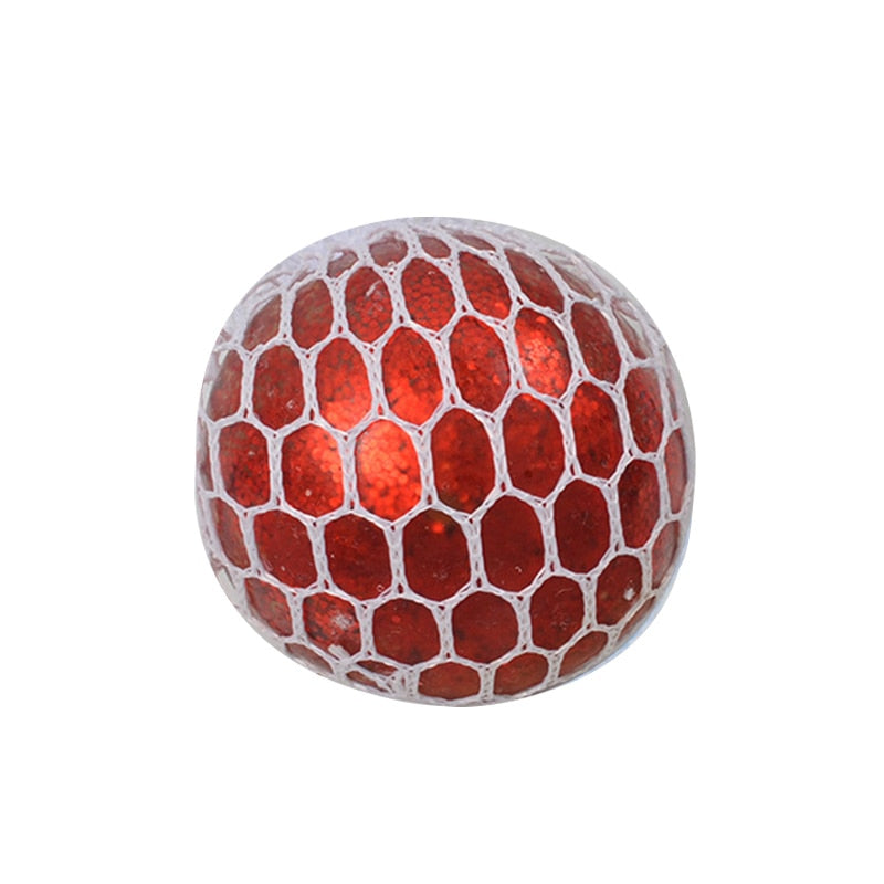 Colorful Grape Ball Antistress Toys - Squishy Squeeze Relief for Kids and Adults