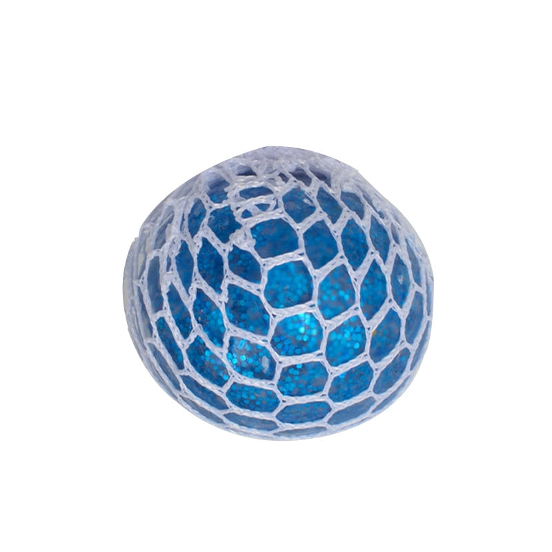 Colorful Grape Ball Antistress Toys - Squishy Squeeze Relief for Kids and Adults