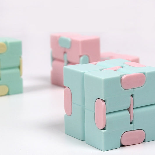 Mini Infinity Cube Toys for Stress Relief and Anxiety Management