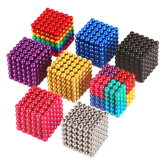 5mm Neodymium Magnet Balls - 216Pcs Colorful Creative Stress Relief Toys