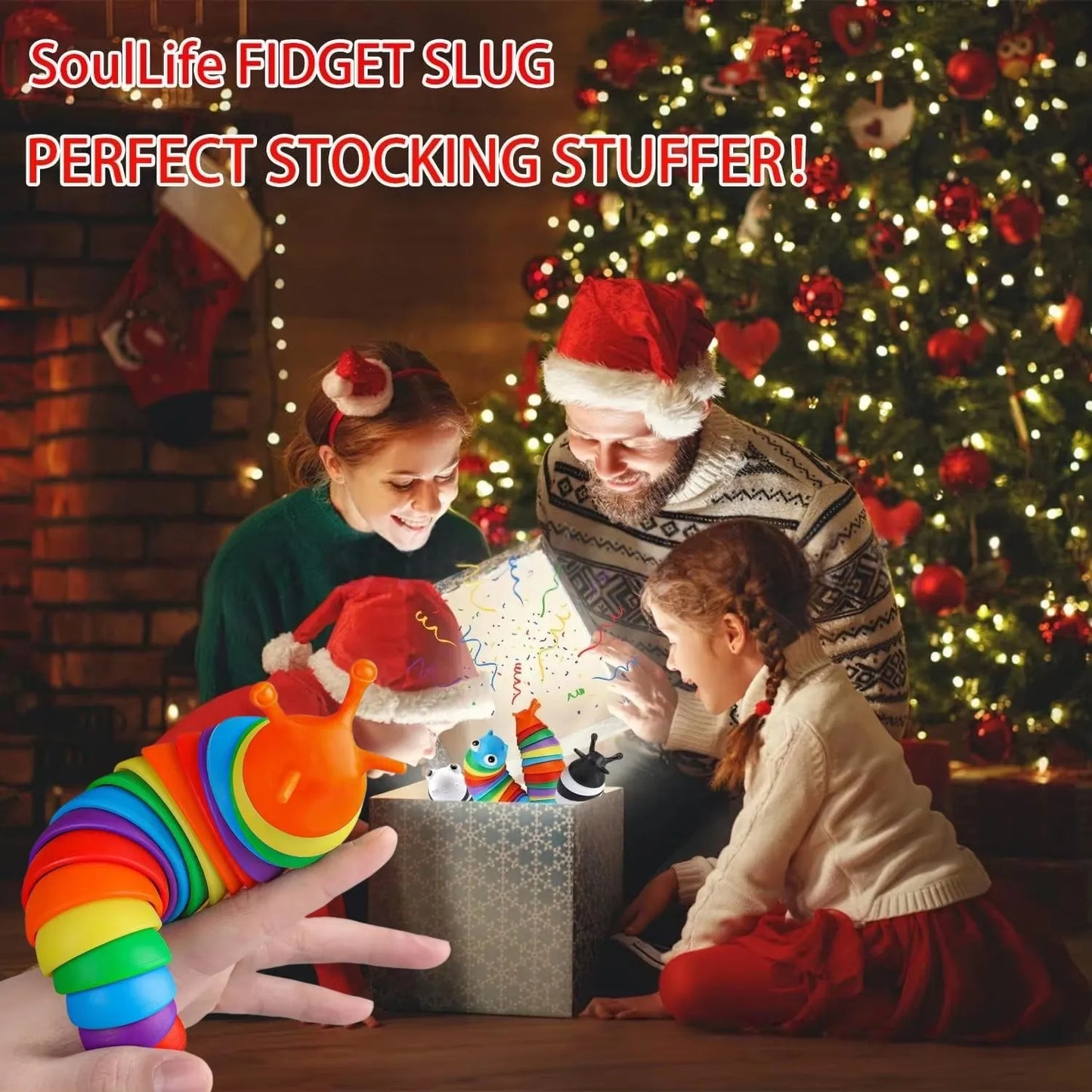 Colorful Stress Relieving Slug