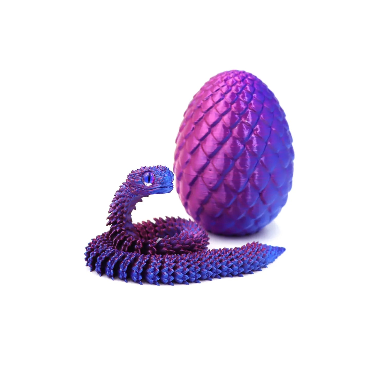 3D Printed Stress Relief Snake Egg Toy