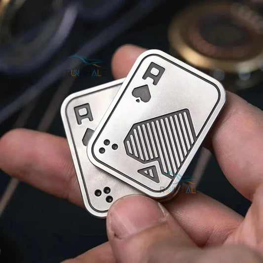 EDC Push Slider Metal Fidget Toy - Stress Relief and Anxiety Relief for Adults