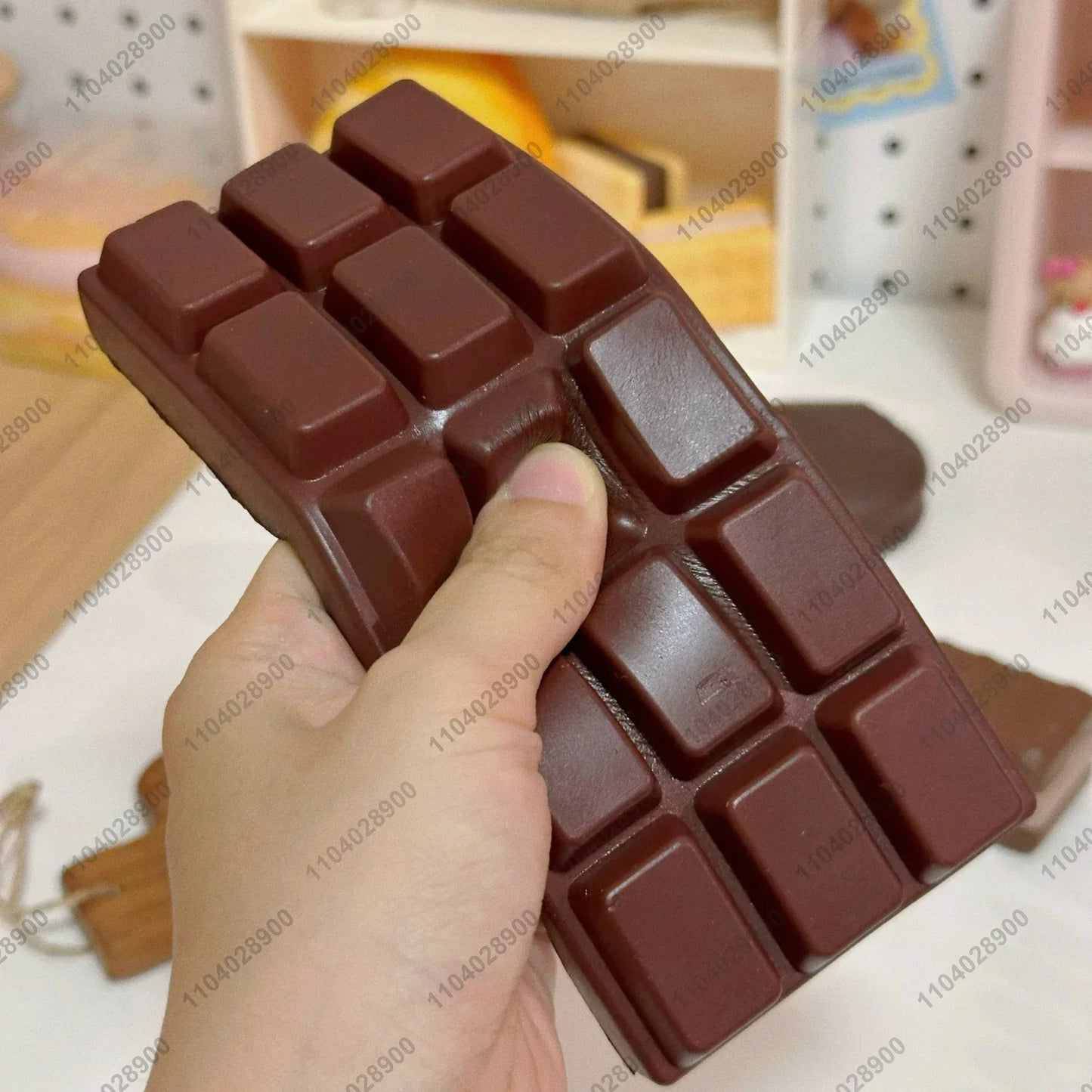 Chocolate Bar Squishy Slow Rising Stress Relief Toy