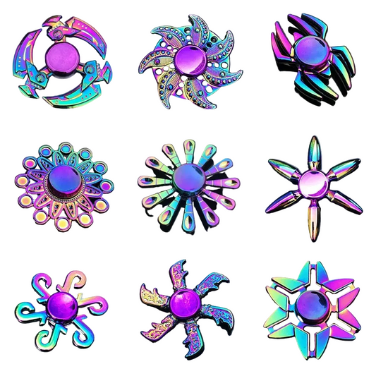 Metal Rainbow Fidget Spinner