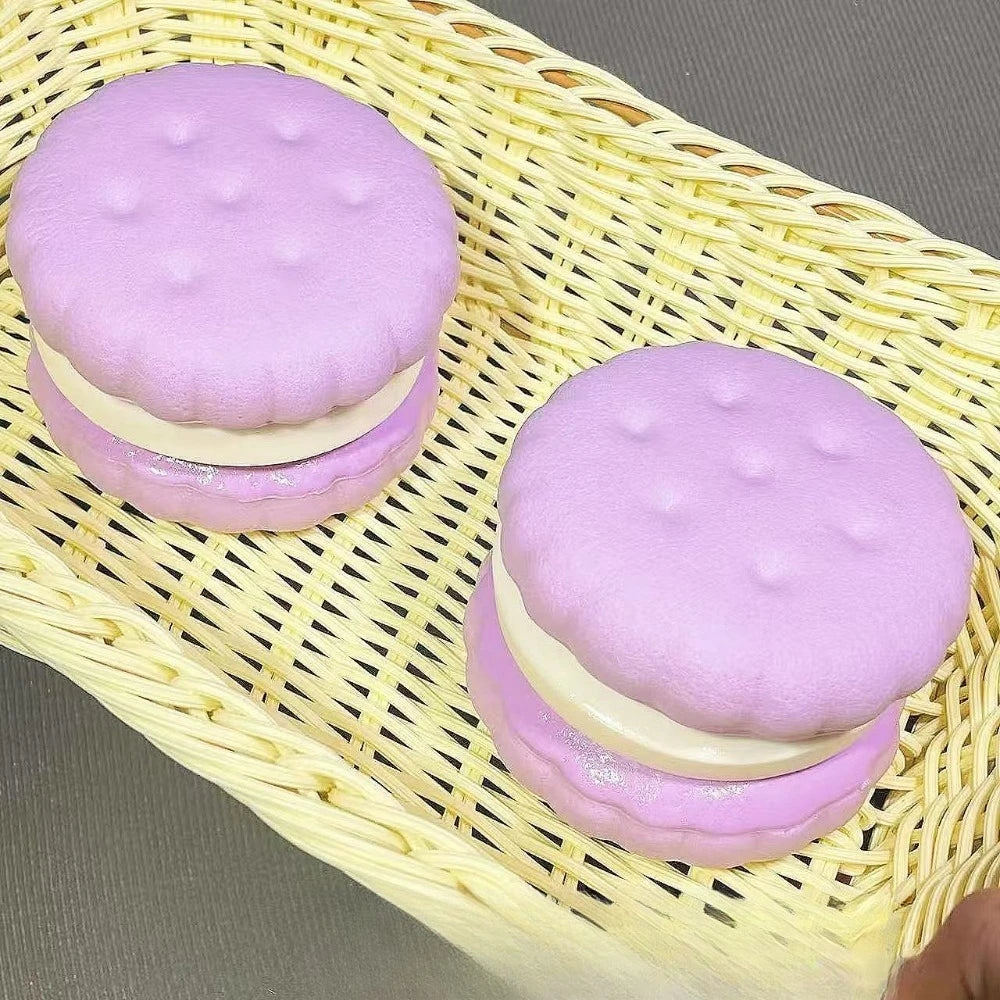 Squishy Simulated Cake Squeeze Toy - Stress Relief for All Ages