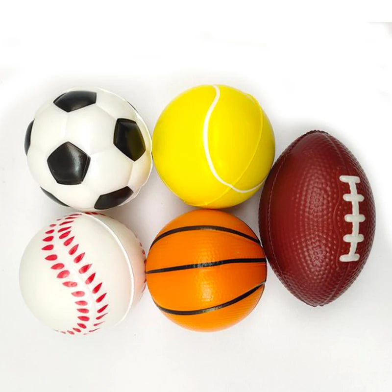 5 PCS Elastic Sponge Stress Balls