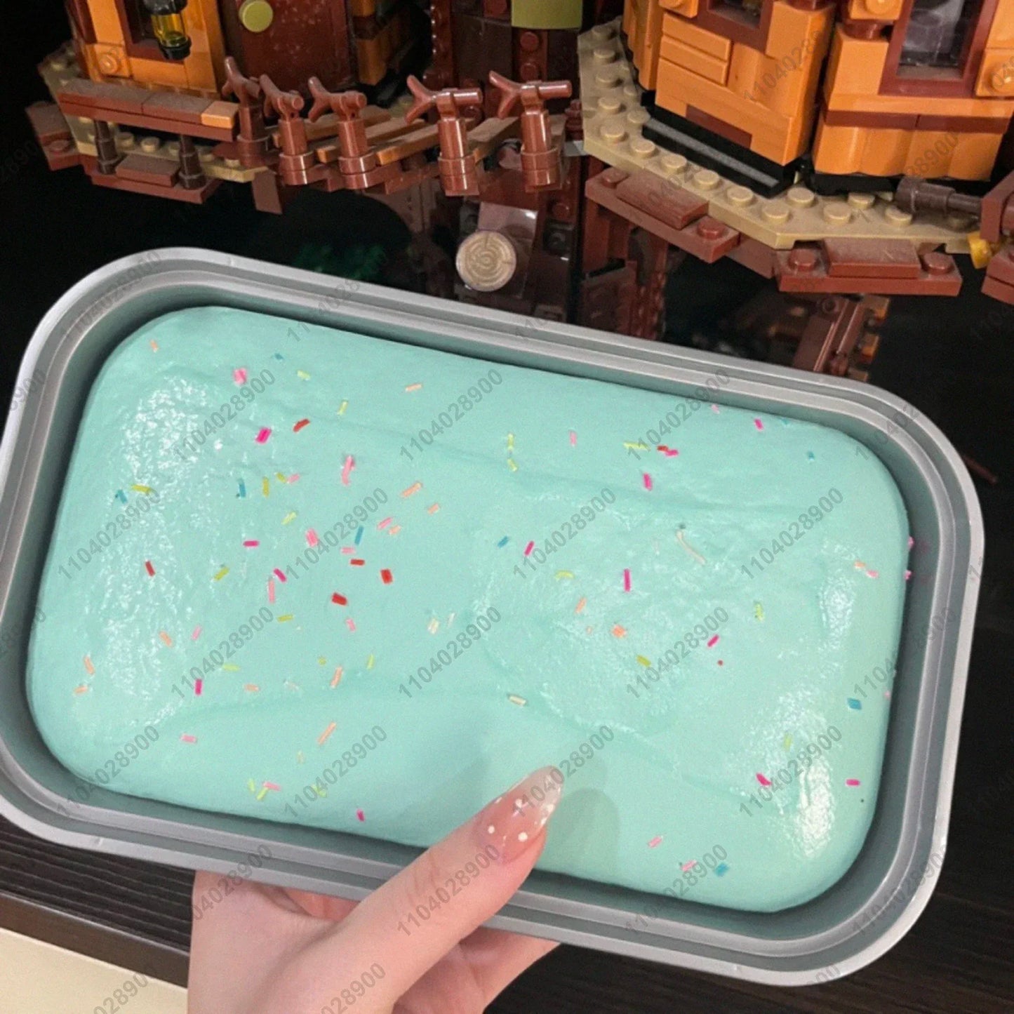 Sticky Cake Squishy Toy