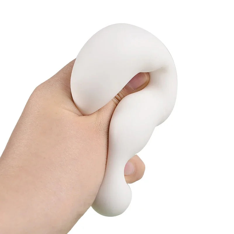 Cute Tofu Stress Balls - Sensory Toys for Stress Relief