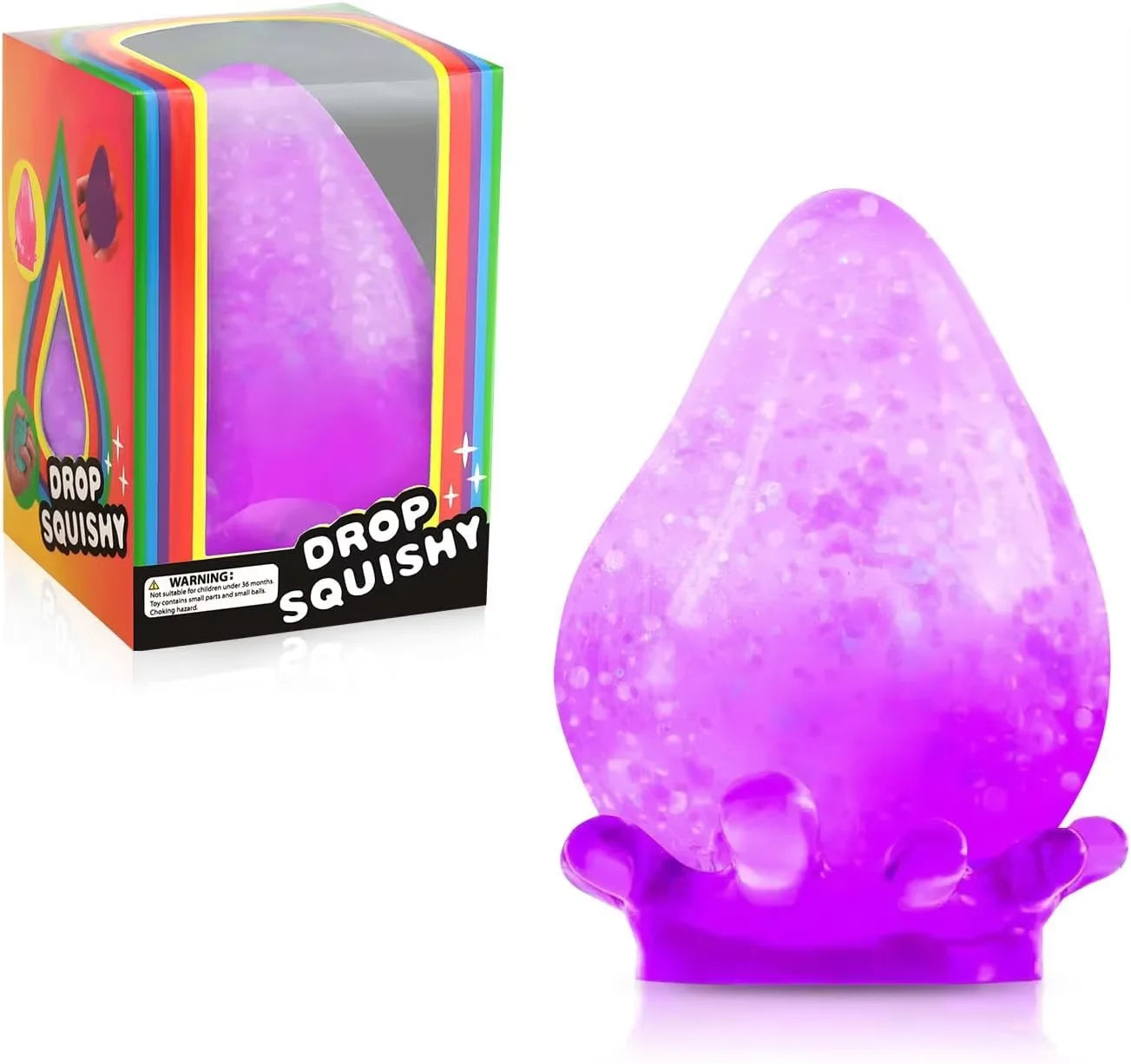 Ice Squishy Drop Malt Sugar Balls Fidget Stress Toy