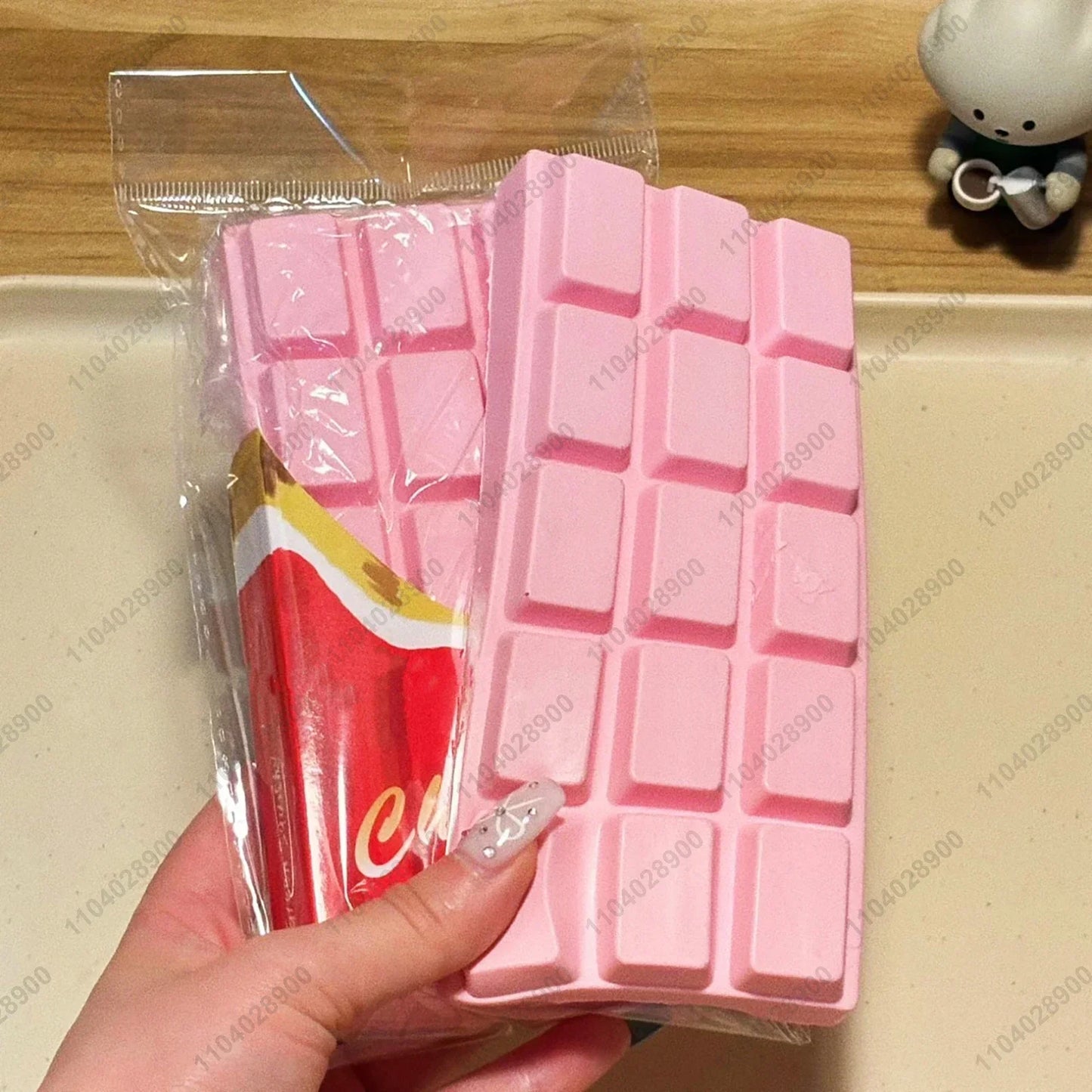 Chocolate Bar Squishy Slow Rising Stress Relief Toy