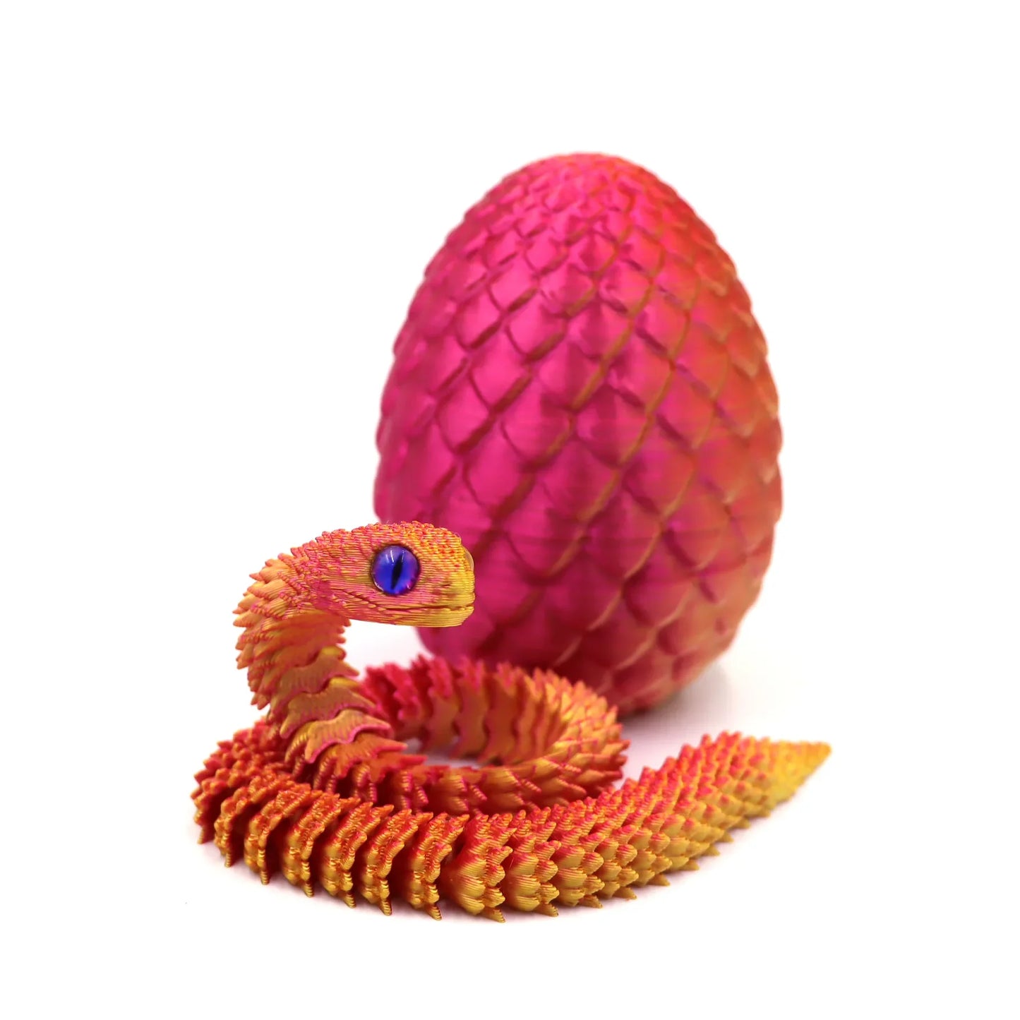 3D Printed Stress Relief Snake Egg Toy