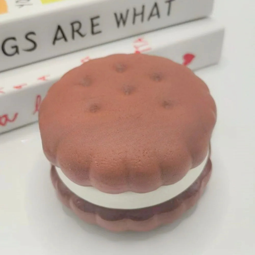 Squishy Simulated Cake Squeeze Toy - Stress Relief for All Ages