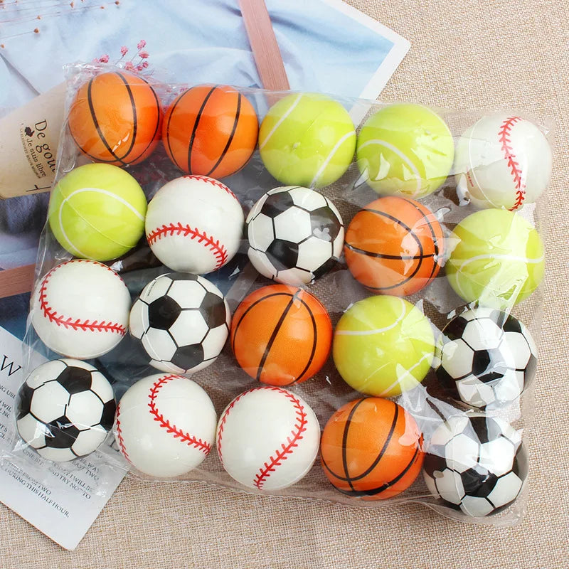 5 PCS Elastic Sponge Stress Balls