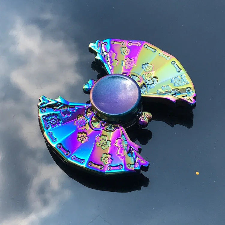 Rainbow Fidget Metal Spinner - High Speed Colorful Hand Spinner for Stress Relief