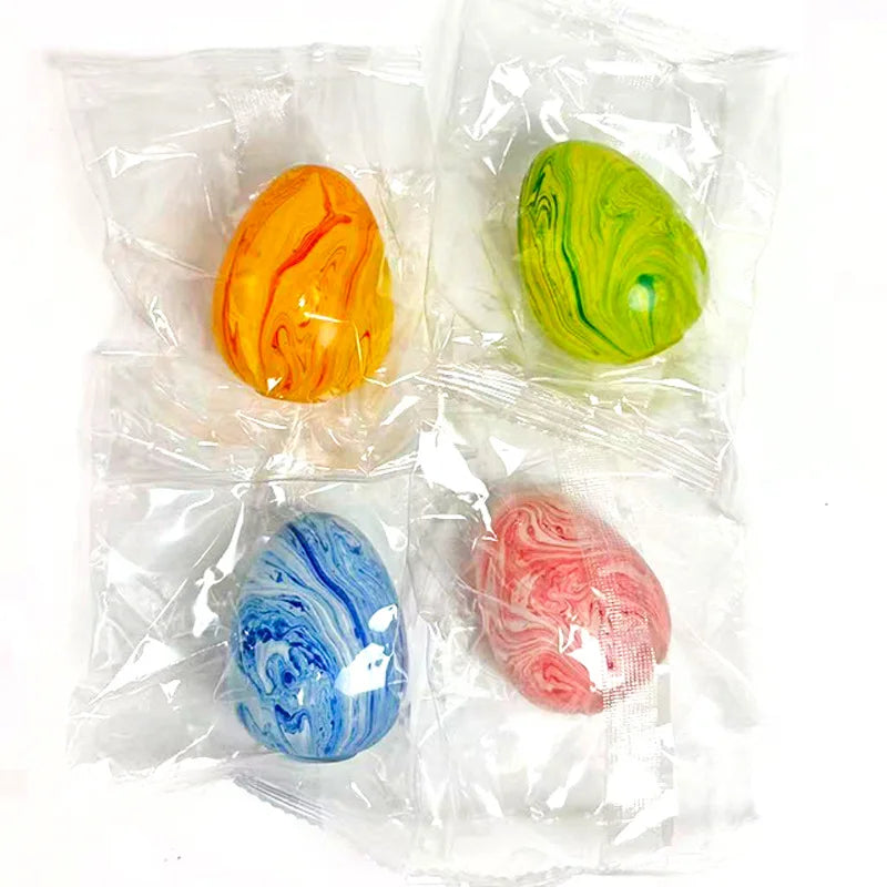 Egg Shaped Sugar Ball Stress Relief Squeeze Toy