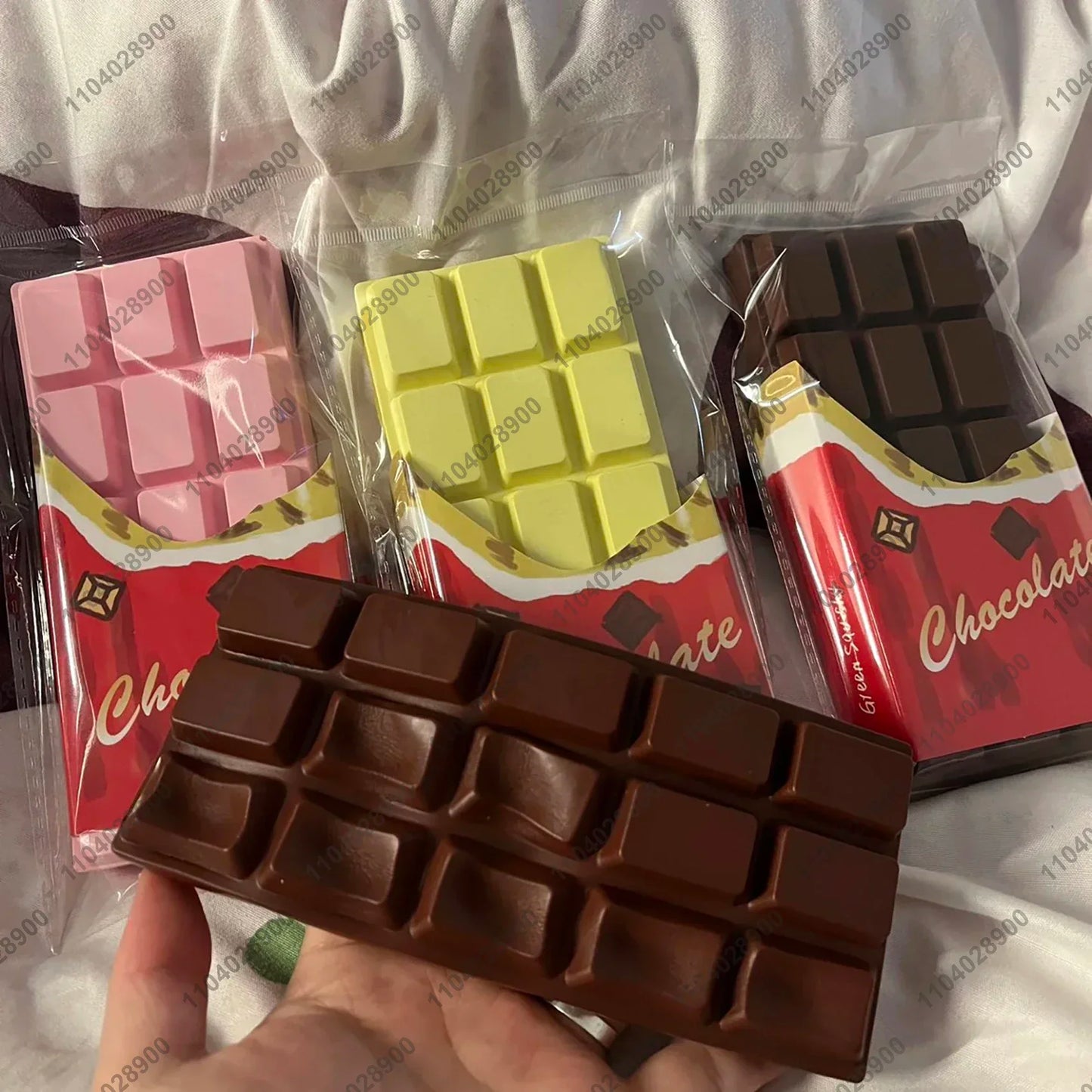 Chocolate Bar Squishy Slow Rising Stress Relief Toy