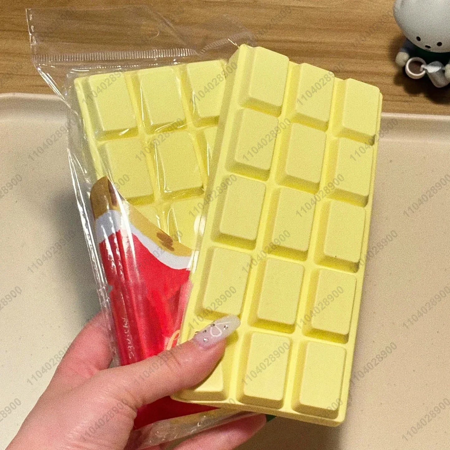 Chocolate Bar Squishy Slow Rising Stress Relief Toy