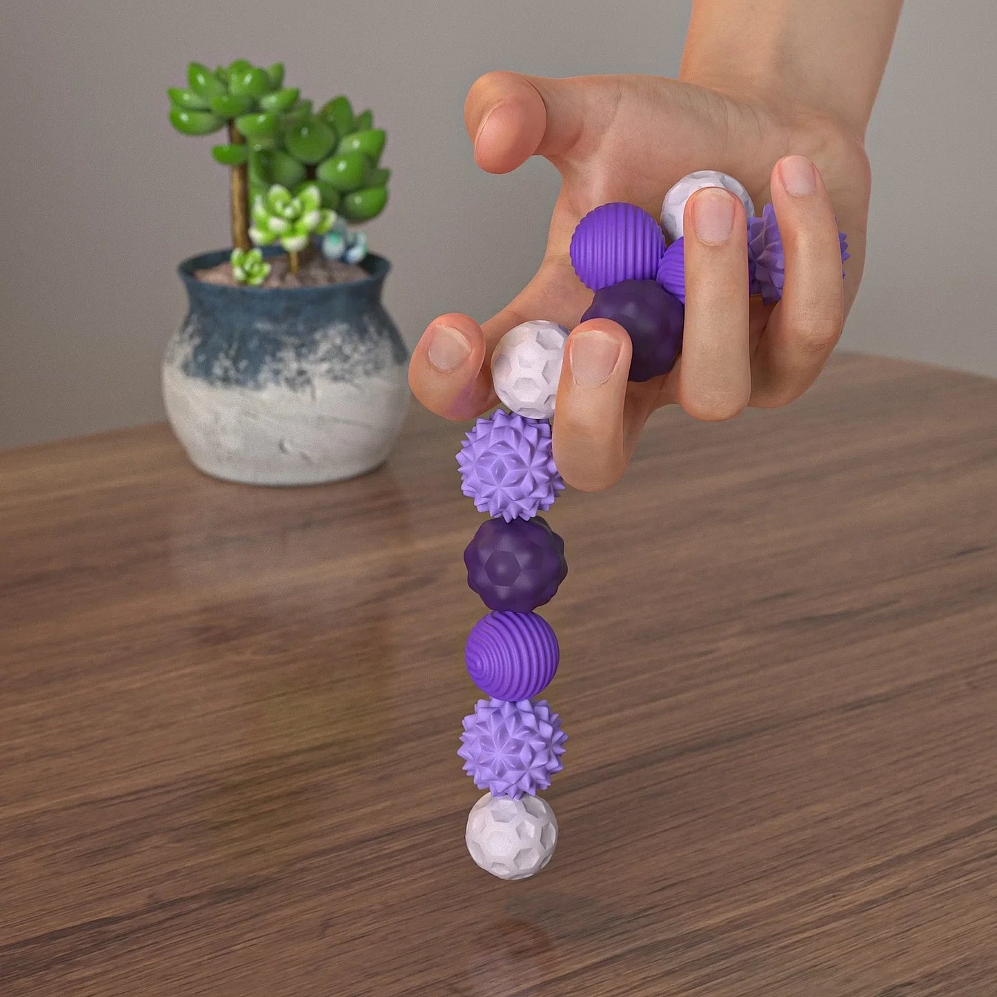 Silicone Magnetic Sensory Balls - Fidget Toy for Stress Relief and Focus