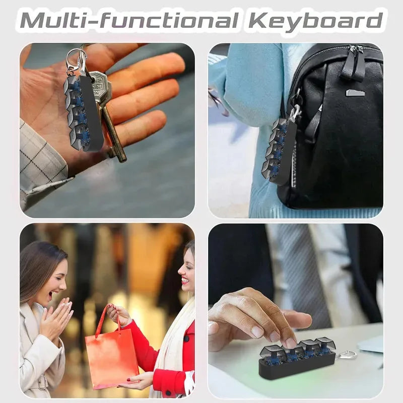4 Keys Finger Button Anti-stress Mechanical Keyboard Keycaps