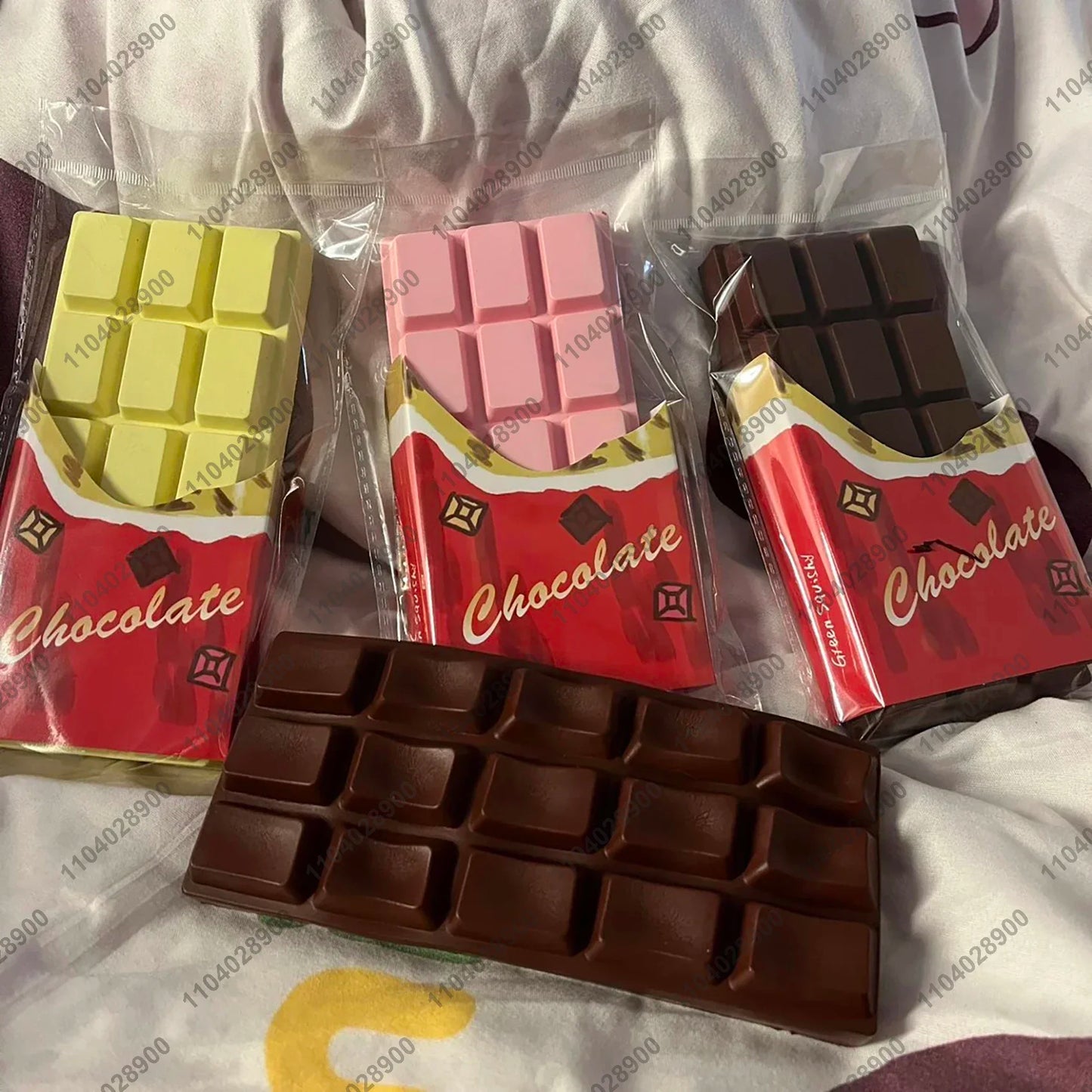 Chocolate Bar Squishy Slow Rising Stress Relief Toy