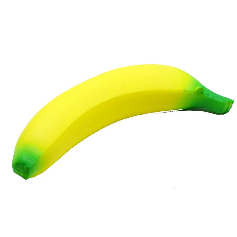 🍌  Anti-Stress Squishy Banana Toy - Jumbo Slow Rising Squeeze Fruit Stress Reliever