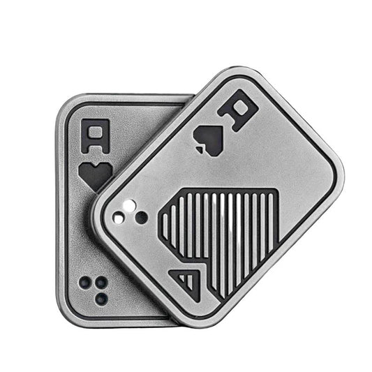 Push Slider Metal Playing Card Fidget Toy