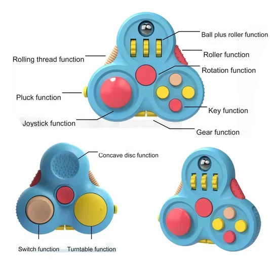 Colorful Hand Spinner EDC Fidget Spinner - Rainbow Anti-Anxiety Toy