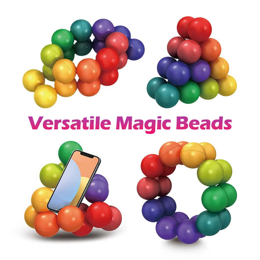 Sensory Fidget Toys - 3D Rotating Educational Balls for Stress & Anxiety Relief